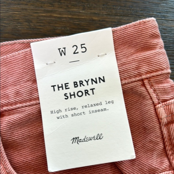 Madewell The Brynn Short in Garment Dye Size 25 - Picture 5 of 14
